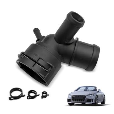Imagem de Conector de mangueira de arrefecimento do motor 5Q0122291BL compatível com Audi A3 Q2 TT VW Golf Passat Tiguan EA888 MK3