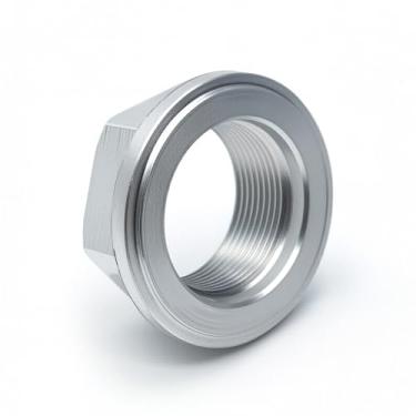 Imagem de WH02X10363 Porca do cubo da máquina de lavar para General Electric GE Hotpoint RCA e Kenmore, porca do cubo da chave de lavagem