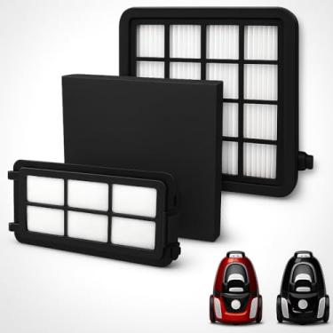 Imagem de Kit De Filtros Compatível com Aspirador Electrolux Easybox Plus Easy1 e Easy2 EF124LA F...