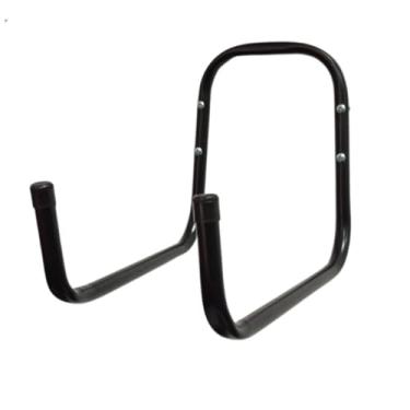 Imagem de Suporte Aluminio Multiuso 10kg-15kg Mangueira Parede Bicicleta(PRETO,24X30X17)