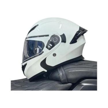 Imagem de Capacete De Motocicleta Unissex Aprovado Pelo DOT Com Visor Duplo Prot