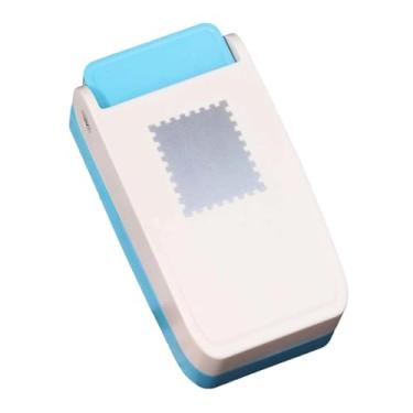 Imagem de Esquirla Perfurador de Papel com Formato de Carimbo para Crianças, Perfurador de Papel para Cartões de Cumprimentos, Scrapbooking e Artesanato DIY, Carimbo Retangular