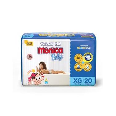 Imagem de Fralda Turma da Mônica Baby Jumbo XG com 20un