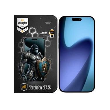 Imagem de Película para iPhone 17 - Defender Glass Preta - Gshield