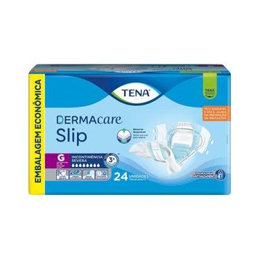 Imagem de Fralda Geriátrica Tena Slip Dermacare G 24 Unidades