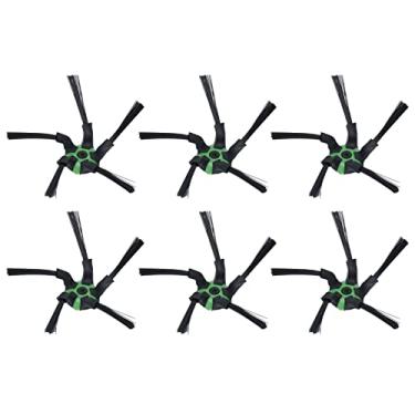 Imagem de YOUTHINK Substituição de Escovas Laterais de 6 Unidades para Série S9, Material ABS, Limpeza Eficiente Com Remoção de Poeira Aprimorada para Locais de Difícil Acesso