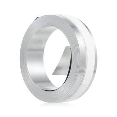 Imagem de Fita de Embossagem Manual 3D Alumínio Sem Adesivo Recarga Gravador Etiquetas Metal Compatível com Gravadores M1011 M11-1 Rolo