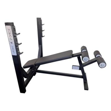 Imagem de Supino Declinado Fixo Linha Slim Iron Force Profissional