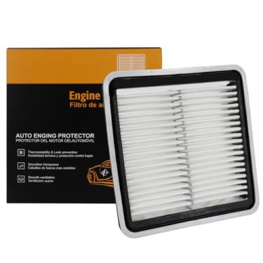 Imagem de SUPLABEL Substituição do filtro de ar do motor compatível com IMPREZA WRX STI Filtro de ar do motor de qualidade Forester 16546-AA10A Painel AF5592 CA9997