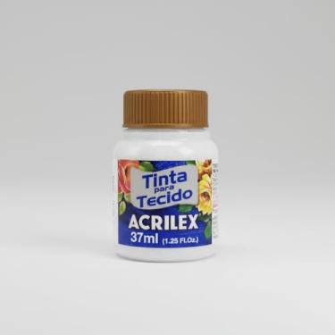 Imagem de Tinta Tecido Glitter Cristal 209 37ml Para Algodão Sem Goma Fixação a Frio Brilho Duradouro Customização de Roupas Artesanato Decoração