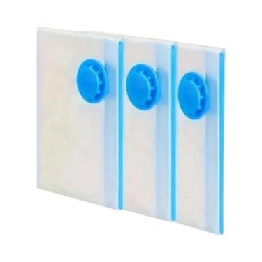 Imagem de Conjunto De Sacos De Armazenamento a Vácuo Reforçados Para Roupas E Ed