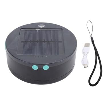 Imagem de Hilitand Luzes de Corda Solares, Recarregáveis ​​via USB Solar, Portátil de 1500mAh para Camping e Caminhadas, Com LED Brilhante para Decoração Interna e Externa
