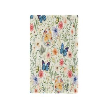 Imagem de Wassud Placa de cobertura de interruptor de luz, capas de tomada de interruptor único, placa de parede, tomadas elétricas decorativas, borboletas, coloridas, decoração de sala de estar