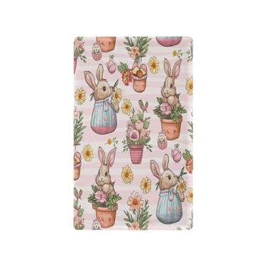 Imagem de Wassud Placa de cobertura de interruptor de luz, capas de tomadas duplas, placa de parede, decorativa, saídas elétricas coelhinho e cesta, decoração de sala de estar