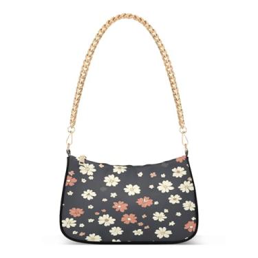 Imagem de CEBUGI Bolsas transversais femininas bolsa de ombro pequenas bolsas de mão elegantes bolsa clutch com alça de corrente