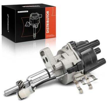 Imagem de A-Premium Distribuidor de ignição com tampa e rotor compatível com Toyota 4Runner 1985-1990, Celica 1985, Pickup 1985-1990, 2.4L
