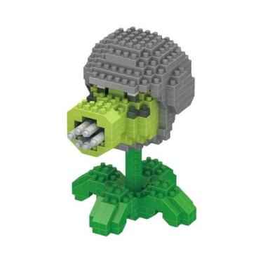 Imagem de Conjunto De Blocos De Montar Plants Vs Zombies, Personagens Do Jogo De