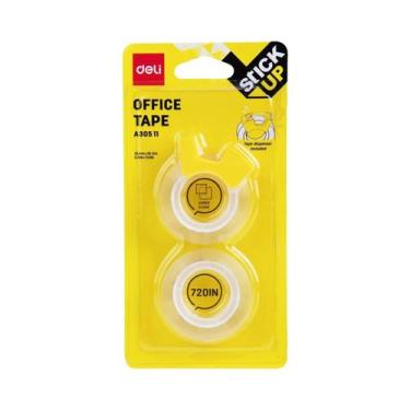 Imagem de Fita Adesiva Transparente 8 Rolos Fita De Embalagem Forte Sem Marcas P