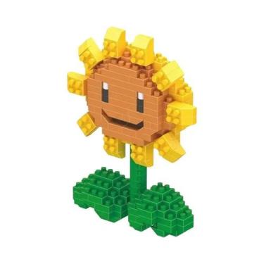 Imagem de Conjunto De Blocos De Montar Plants Vs Zombies, Personagens Do Jogo De