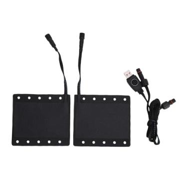 Imagem de Luocute Capa de Punhos de Motocicleta Aquecidos por USB, Guiador de Aquecimento Rápido Com 3 Configurações de Temperatura, IP67 à Prova D'água, Universal para Aquecedores de Mão de