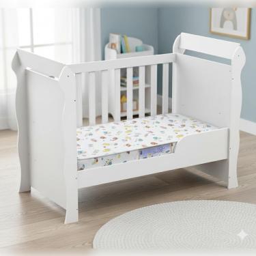 Imagem de Berço Minicama Carolina Baby Mirelle com Colchão Herval Baby Encanto 