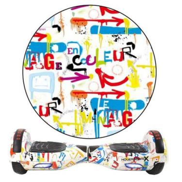 Imagem de Hoverboard Bluetooth 6,5 Polegadas Grafite HoverboardX