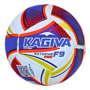 Imagem de Bola de Futsal Infantil Kagiva F5 Extreme Pro Sub 09 25, Branco, Azul