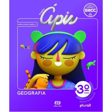 Imagem de Livro - Projeto Ápis Geografia 3º ano