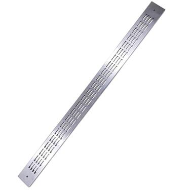 Imagem de Grade Ventilação Forno De Embutir 1 Peça 66,5 X 5cm Inox Original