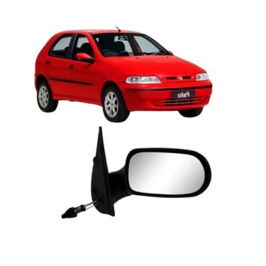 Imagem de Retrovisor Palio Fire Weekend Siena 4 Portas 2001 2002 2003 2004 Lado Direito Com Controle
