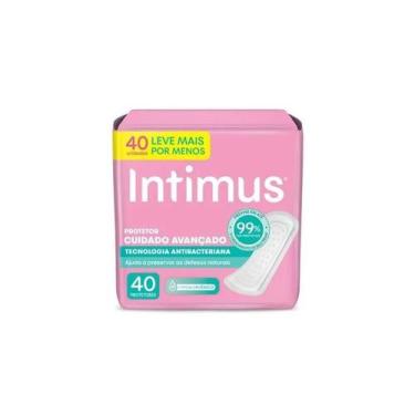 Imagem de Absorvente Intimus Protetor Diario Antibacteriana Suave 40 Unidades
