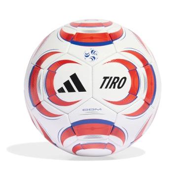 Imagem de adidas Unissex adulto Tiro Com, branco/preto/vermelho lúcido, 5