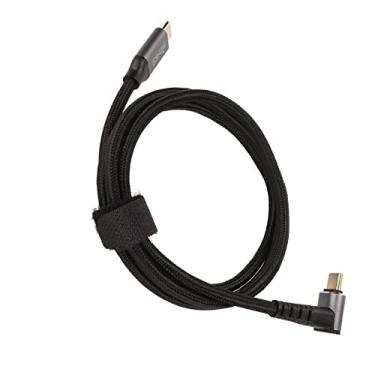 Imagem de Generic Cabo USB C de 90 Graus Cabo Durável 4K 60Hz PD100W para Steam Deck, de Carregamento Rápido Em Forma de L de Liga de Alumínio para Trabalho e Entretenimento (100cm)