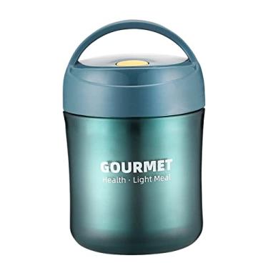 Imagem de Copo de Sopa Isolado Alimento Aço Inoxidável Frasco Hermético Container Almoço Água para Comida Quente Criança Adulto Escritório Piquenique Viagem