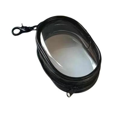 Imagem de Bolsa De Armazenamento Mini Transparente Portátil Com Zíper, Estojo Mu