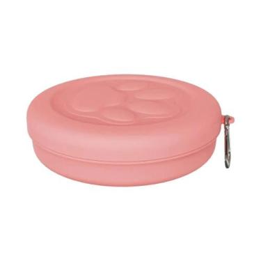 Imagem de Comedouro Portátil Durável Para Cães E Gatos, Recipiente De Água E Raç