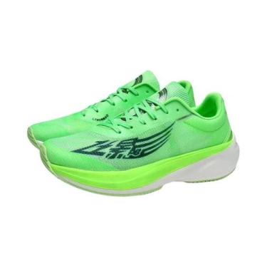 Imagem de Tênis De Corrida Masculino Carbon Luminescent Para Maratona Com Sola M