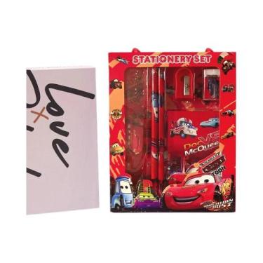 Imagem de Conjunto De Material Escolar Frozen Mickey Stitch 6PCS Lápis Caneta Ap