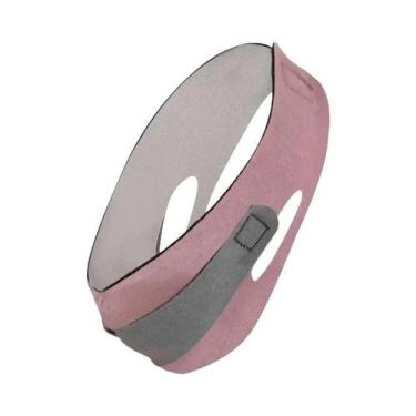 Imagem de Cinta Modeladora Facial Para Redução De Papada, Ajuste Perfeito Para T