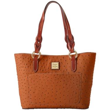Imagem de Dooney & Bourke Bolsa de mão, bolsa Gretchen pequena avestruz, Caramel