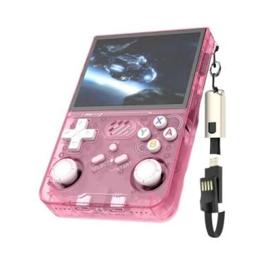 Imagem de Console De Jogo Retro Portátil Para Crianças R36S Com Tela IPS De 3,5 