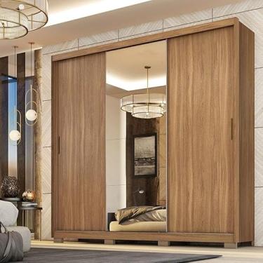 Imagem de Guarda Roupa Casal Ambiente Dalila 32411PE Amendola Off White Flex com PÃ:copyright:s - Demóbile