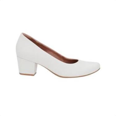 Imagem de Sapato Feminino Salto Médio Grosso Usaflex-Feminino