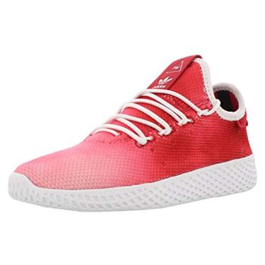 Imagem de Tênis de corrida infantil Adidas Originals Pw Tennis Hu, Scarlet/White/White, 1 Little Kid