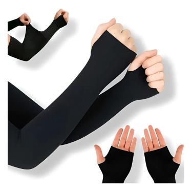 Imagem de Manguito Mangote Manga Proteção Solar Corrida Ciclismo Moto