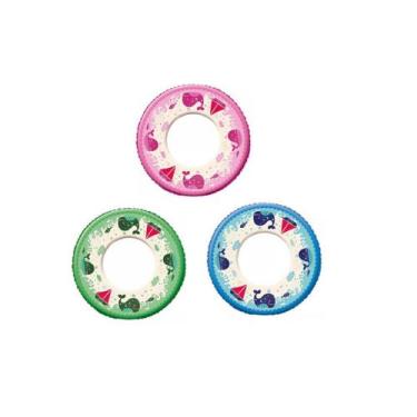 Imagem de Boia Redonda Estampada Mor De 60cm Cores Sortidas