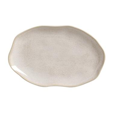 Imagem de Travessa Oval Rasa Stoneware Bio M 30cm - Porto Brasil (Latte)