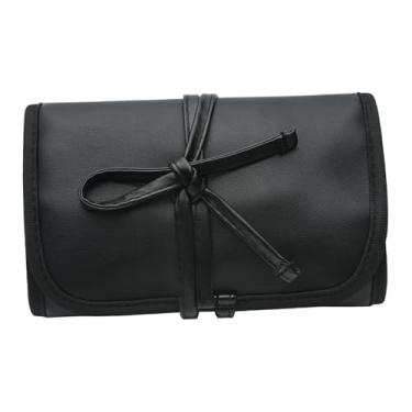 Imagem de harayaa Estojo Organizador de Batom, Bolsa para Cosméticos, Porta-Batom, Bolsa de Maquiagem Enrolável para Camping, Colegas, Casa, Dormitório, Mulheres e