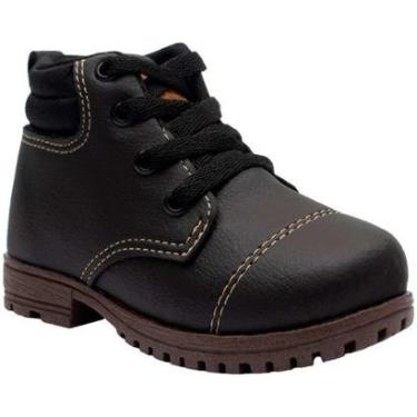 Imagem de Bota Coturno Infantil Masculino Menino Botinha Leve 09.02-Masculino