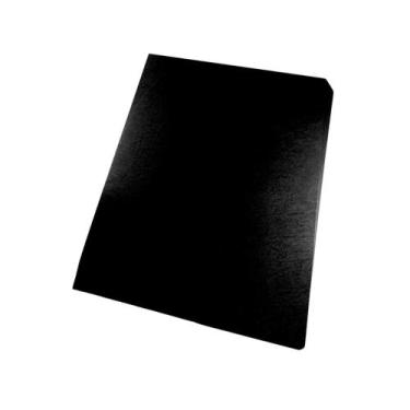 Imagem de Capa para Encadernação A4 Preto Couro Fundo PP 0,30 50un - Marpax